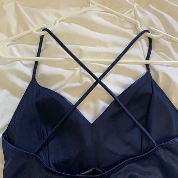 Beautiful navy blue dress - Picture 2 of 3